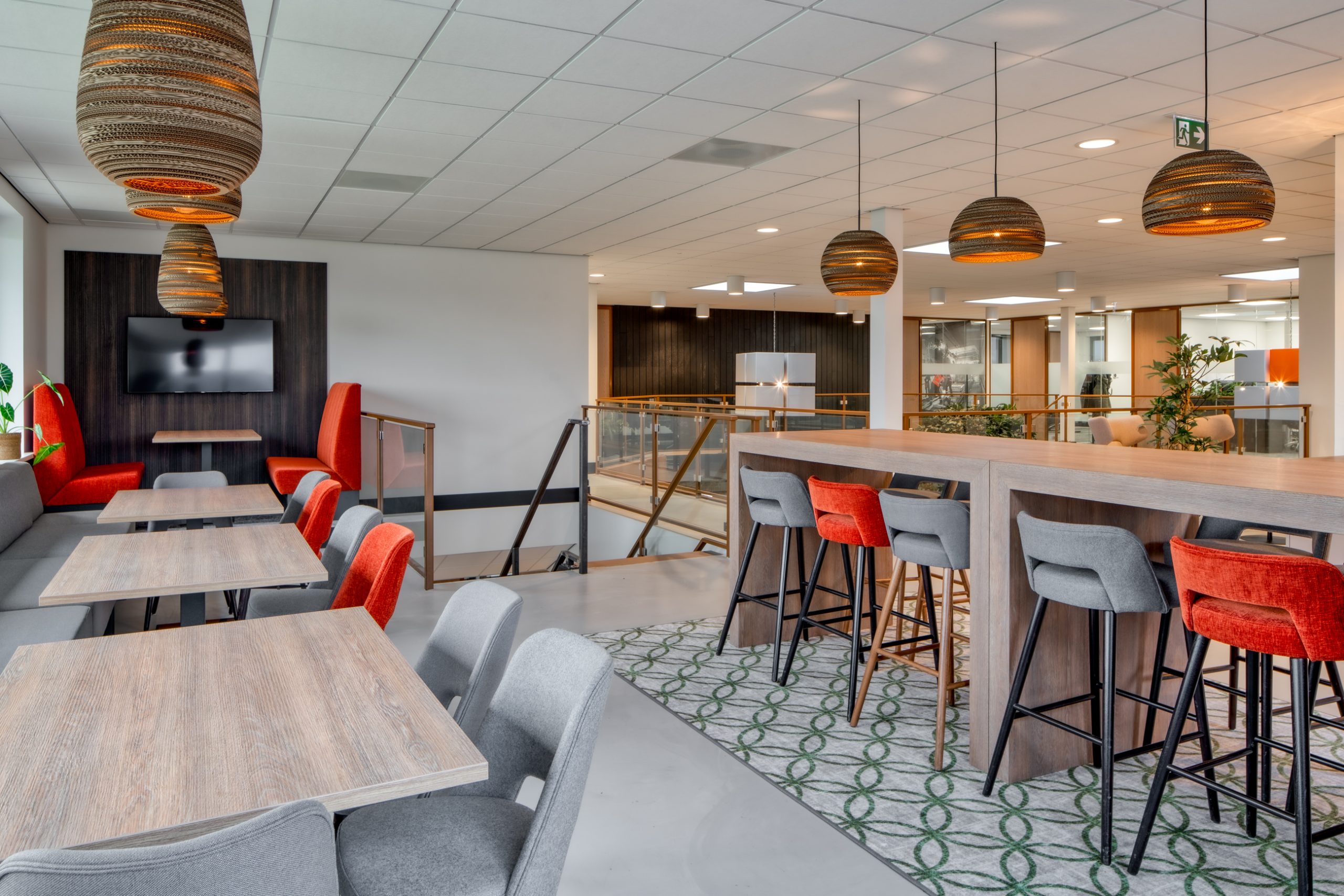 Functionele en industriële projectinrichting voor het kantoor van Anton Rail Infra, gerealiseerd door Otto’s