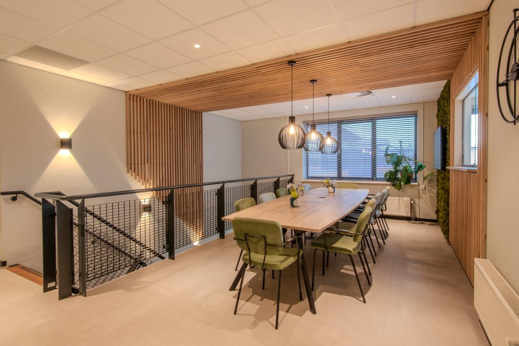 Een stijlvolle industriële kantoorinrichting